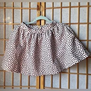 Kate Spade Polka dots girls skirt